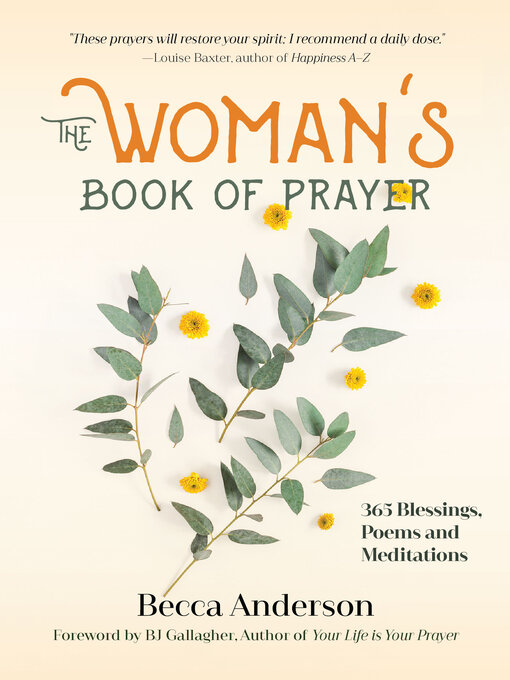 Title details for The Woman's Book of Prayer by Becca Anderson - Wait list